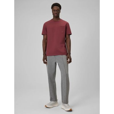 3. T-shirt regular gładki męski 4F 4FRSS26TTSHM3637-60S