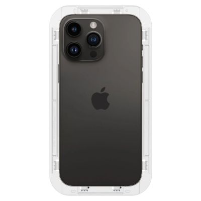 8. Szkło hartowane Spigen Glas.tR EZ Fit na iPhone 14 Pro - 2 szt.