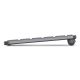 2. Lenovo Multi-Device Wireless Keyboard Niemiecki USB Type-C Szary