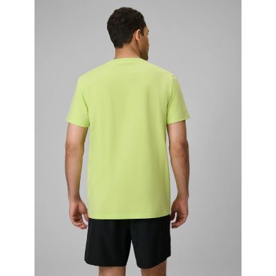 2. T-shirt reagular z nadrukiem męski 4F 4FWSS26TTSHM3035-42S