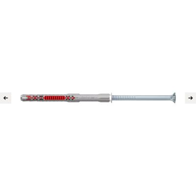 8. Fischer 562150 kotwa śrubowa/kołek rozporowy 50 szt. Kotwa rozprężna 100 mm