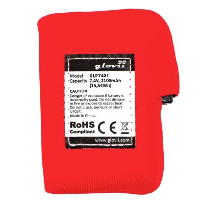 Akumulator Li-Poly 2100 mAh do ogrzewanych rękawic i czapki, 7,4 V