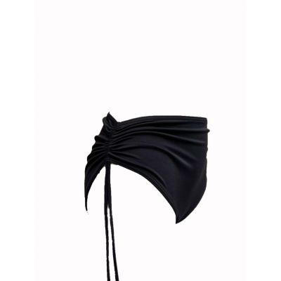 3. Figi wysoki stan damskie 095 B1 czarne