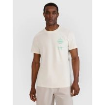 T-shirt regular z nadrukiem męski 4F 4FRSS25TTSHM2688-11S