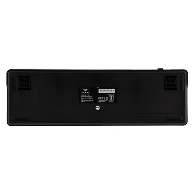 10. Klawiatura gasket F108 Gray+Orange+Deep Gray Volcano switch RGB AULA