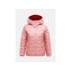 Kurtka damska puchowa PEAK PERFORMANCE W Helium Down Hood Jacket kolor różowy