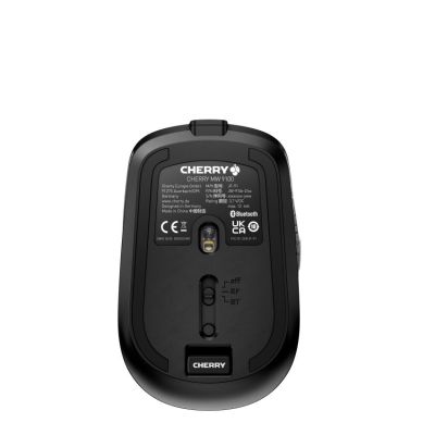 3. CHERRY MW 9100 myszka Biuro Oburęczny RF Wireless + Bluetooth 2400 DPI