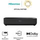 15. Projektor Hisense PL1SE Beamer Ultra-Short-Throw-Projektor 2100 ANSI Lumen DLP 2160p (3840x2160) Schwarz