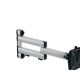 2. Novus 1.1 TSS Folding arm 3 Monitor Arm Antracyt, Srebrny