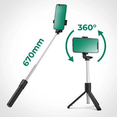 9. Wozinsky selfie stick WRY1S teleskopowy tripod 0.7m na telefon - czarny