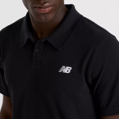 4. Koszulka New Balance Cotton Pique Polo M MT51519BK