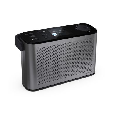 5. Przenośne stereofoniczne radio cyfrowe Sharp OSAKA DR-P540(GY) z portem USB, łącznością Bluetooth, radiem FM i połączeniem bezprzewodowym