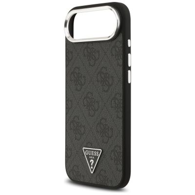 6. Etui Guess 4G Triangle Logo MagSafe na iPhone 17 Air - czarne