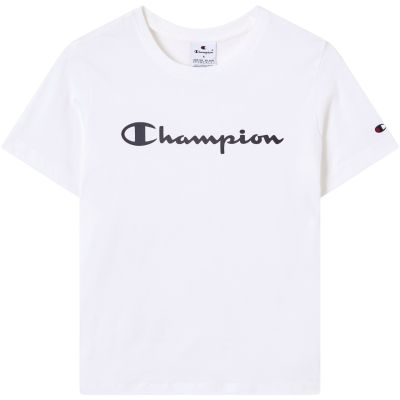 2. Koszulka damska Champion Short Sleeve biała 118428 WW001