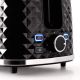 4. ELDOM TOSTER TO280C TOSTI 780 W PŁYNNA REGULACJA 7 STOPNI MOCY CZARNY