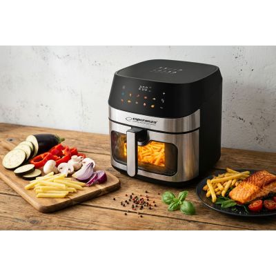10. ESPERANZA FRYTKOWNICA BEZTŁUSZCZOWA 8L PATATE AL FORNO EKA005