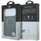 8. Etui Mercedes Double Layer Iconic Logo MagSafe na iPhone 18 Pro Max / 17 Pro Max - ciemnoszare