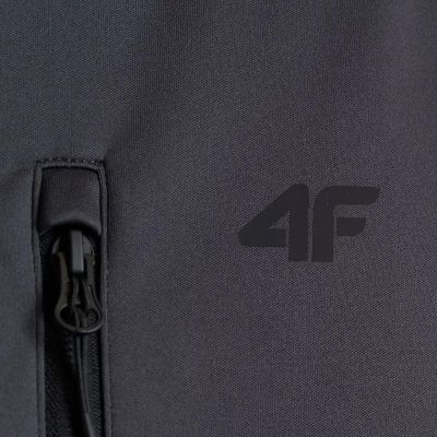6. Kurtka męska softshell 4F M646 antracyt 4FWAW26TSOFM646 22S