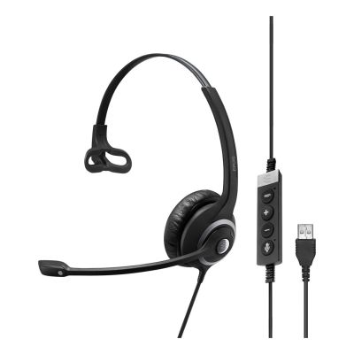EPOS IMPACT SC 230 USB MS II Zestaw słuchawkowy Przewodowa Opaska na głowę Biuro/centrum telefoniczne USB Typu-A Czarny
