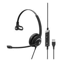 EPOS IMPACT SC 230 USB MS II Zestaw słuchawkowy Przewodowa Opaska na głowę Biuro/centrum telefoniczne USB Typu-A Czarny