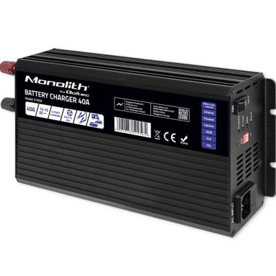 12. Inteligentna profesjonalna ładowarka Monolith do akumulatorów LiFePO4 AGM GEL SLA 40A 12V