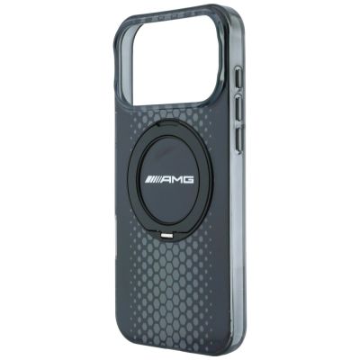 6. Etui Mercedes AMG IML Double Layer Urban Line with Ring Stand MagSafe na iPhone 18 Pro Max / 17 Pro Max - czarne