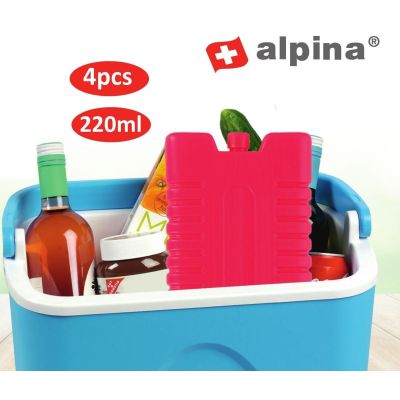 4. WKŁAD DO LODÓWKI 4X220ML CZERWONY