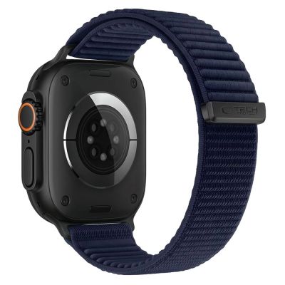 2. Pasek Tech-Protect NylonLoop na Apple Watch 44 / 45 / 46 / 49 mm - granatowy