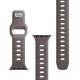 13. Pasek 3mk Silicone Watch Strap na Apple Watch 38/40/41 mm - ciemnoszary