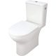 Miska WC kompakt bezkołnierzowa