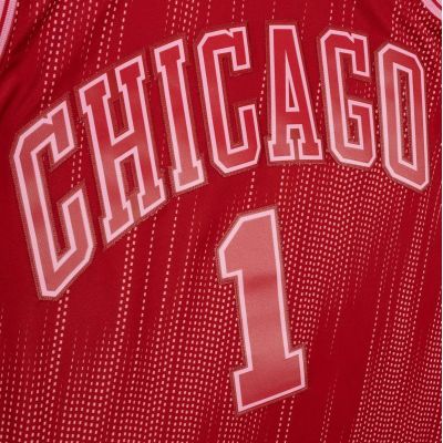 3. Koszulka Mitchell & Ness NBA Jersey Swingman Monochrome Chicago Bulls Derrick Rose - TFSM1280-CBU08DRSRED1
