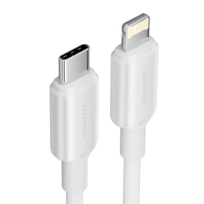 3. Kabel USB-C do Lightning 3A 480Mbps 1m biały