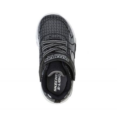 3. Sneakersy Skechers S Lights Flex-Glow Elite Jr 400135N-BKGY