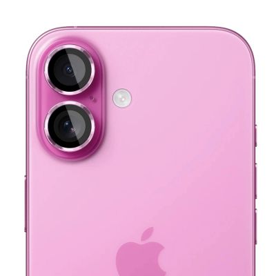 3. Szkło hartowane na obiektyw aparatu 3mk Lens Protection Pro do iPhone 17 - fioletowe
