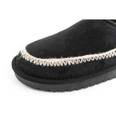 15. Wrangler Elsa buty zimowe botki za kostkę ocieplane wygodne modne czarne