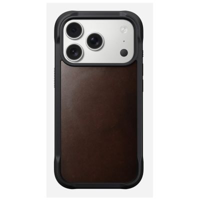 Nomad Rugged Leather Case pokrowiec na telefon komórkowy 16 cm (6.3") Brązowy
