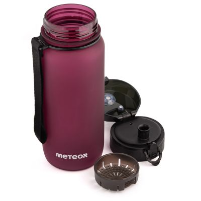 9. Bidon Meteor 650 ml 17660 bordowy