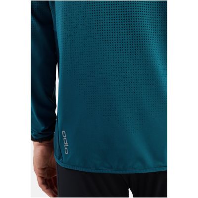 8. Kurtka hybrydowa męska Odlo ZEROWEIGHT WARM HYBRID Jacket zielona