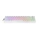 5. Klawiatura gasket HERO68HE WHITE LIGHT HOUSE Jade King switch RGB AULA