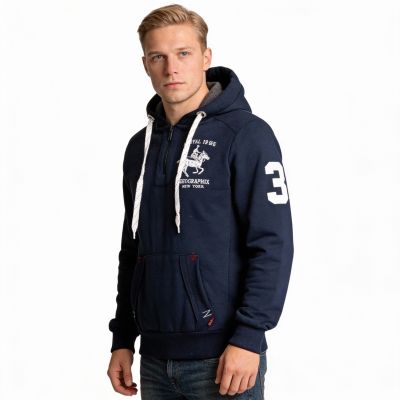 8. Bluza Geographical Norway Folton EO 100 M WW4783H/GNO-Navy