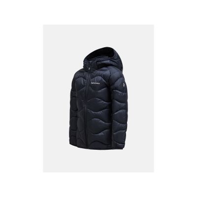 2. Kurtka Peak Performance Jr Helium Down Hood Jacke czarny
