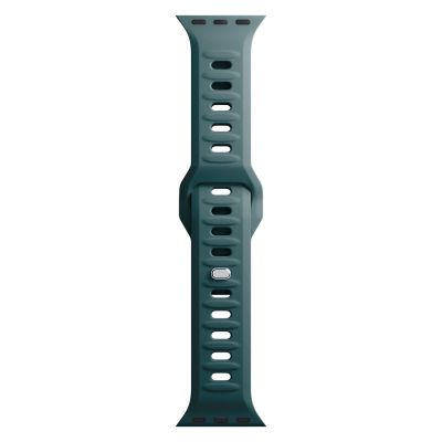 14. Pasek silikonowy 3mk Silicone Watch Strap do Apple Watch 42 / 44 / 45 / 49 mm - zielony