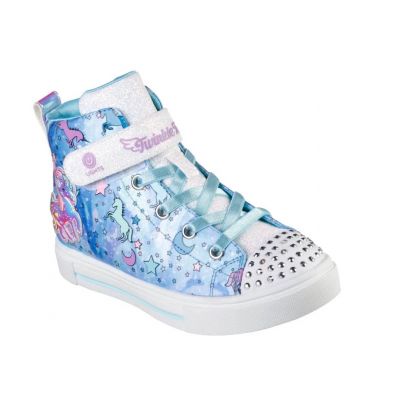 3. Buty Skechers S Lights Twinkle Sparks Unicorn Daydream Jr 314800L-BLMT