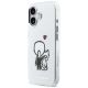 2. Etui Karl Lagerfeld Karl & Choupette Back MagSafe na iPhone 17 - przezroczyste