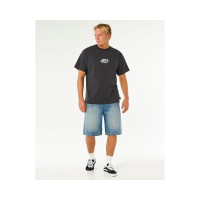 2. Koszulka męska RIP CURL Medina Inner Vision Spray Tee czarna