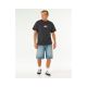 2. Koszulka męska RIP CURL Medina Inner Vision Spray Tee czarna