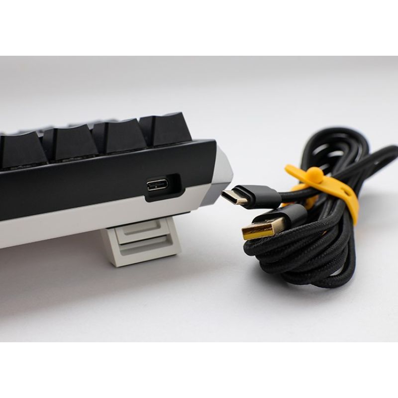 6. Ducky One 3 Classic Mini klawiatura Gaming USB US English Czarny, Biały