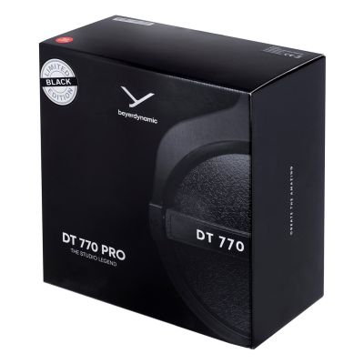 35. Beyerdynamic DT 770 PRO 80 OHM BLACK LIMITED EDITION - Słuchawki studyjne zamknięte