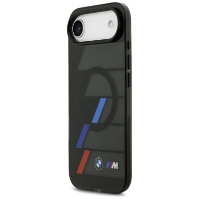 2. Etui BMW M IML Metal Buttons Tricolor Lines MagSafe na iPhone Air - czarne