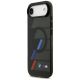 2. Etui BMW M IML Metal Buttons Tricolor Lines MagSafe na iPhone Air - czarne